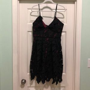 Romeo and Juliet Couture crochet lace Dress